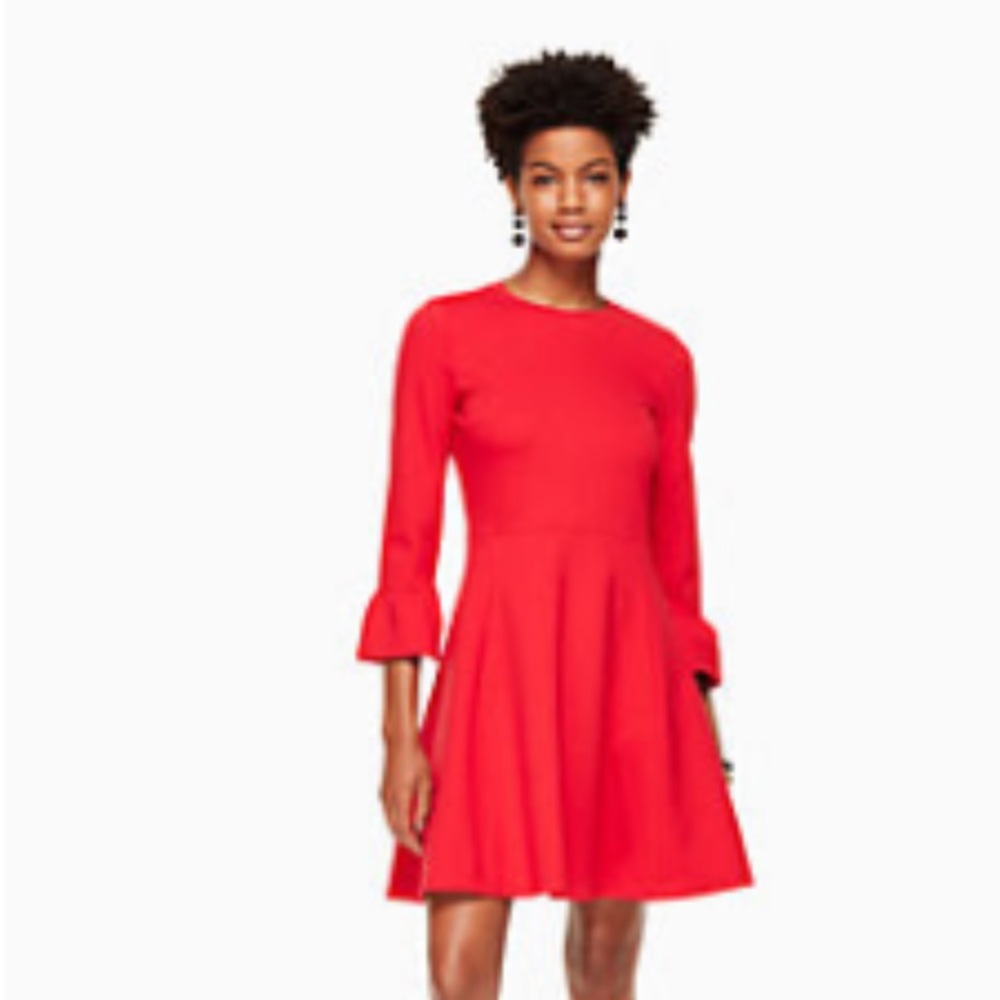 Kate Spade ♠️ Ponte Fit and Flare Dress 👗 BEST DEAL!!! LIKE NEW!